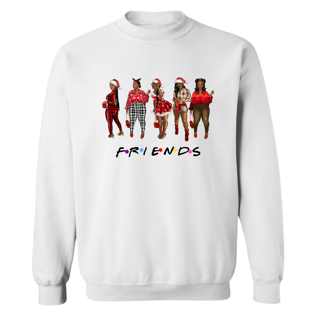 Dope Friends Christmas SweatShirt