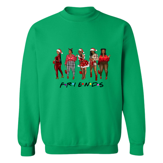 Dope Friends Christmas SweatShirt