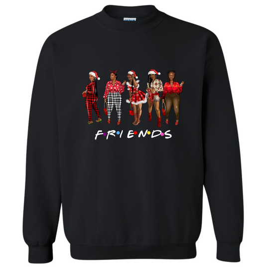 Dope Friends Christmas SweatShirt