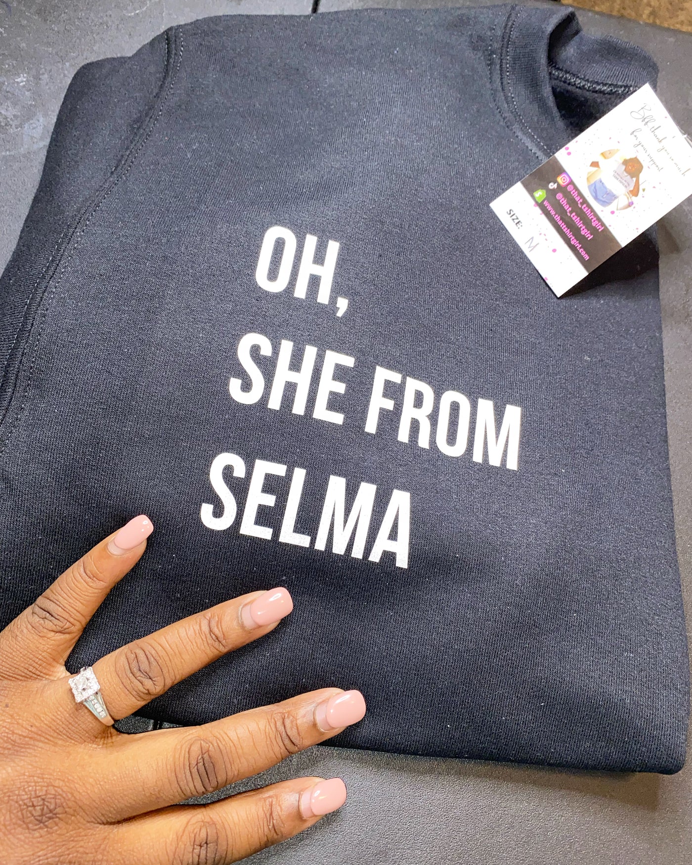 Oh, She From ___ Sweatshirt