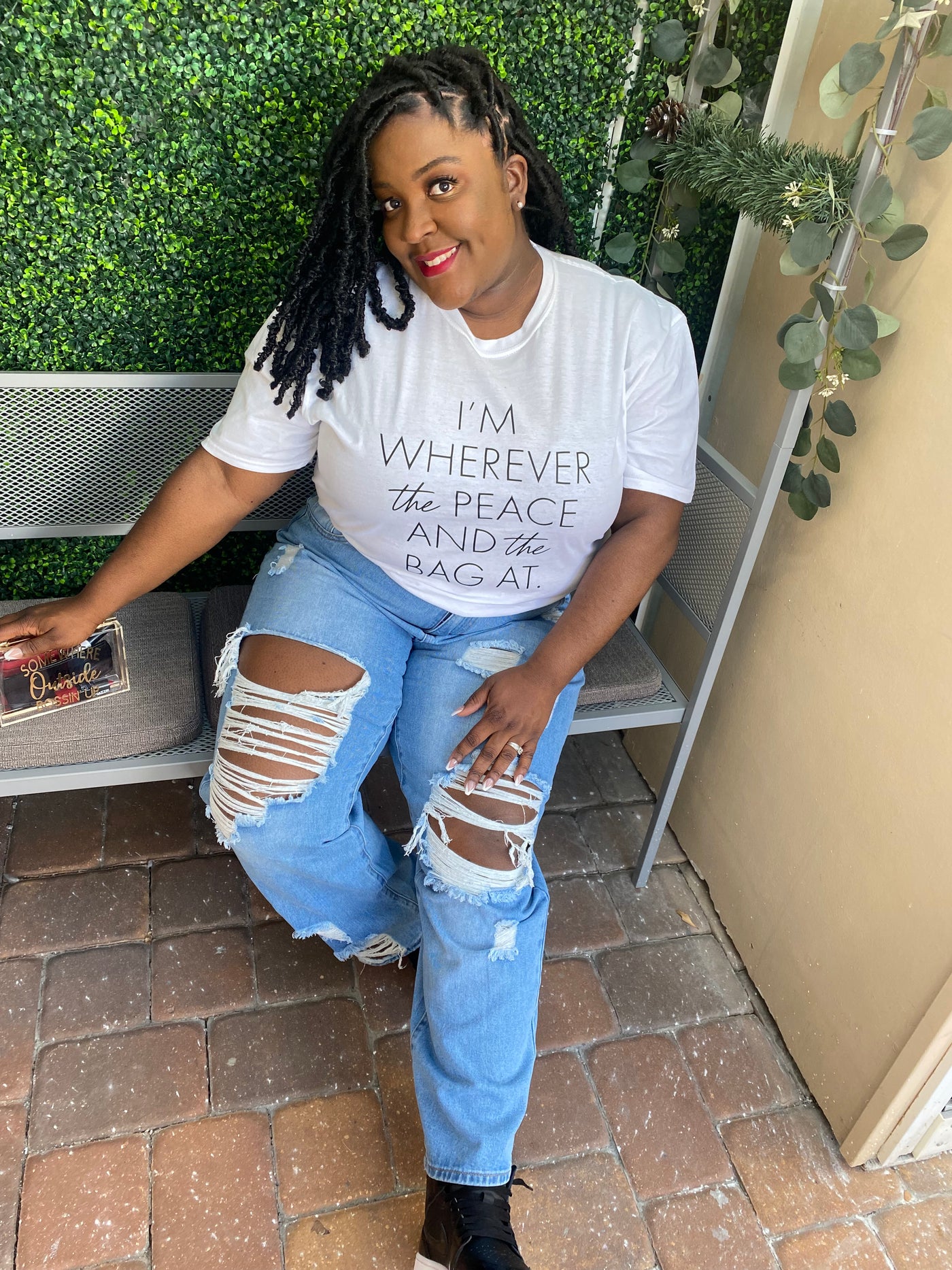 The Peace and The Bag Tee
