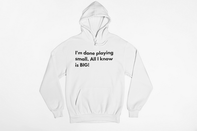Done Playing Small Hoodie