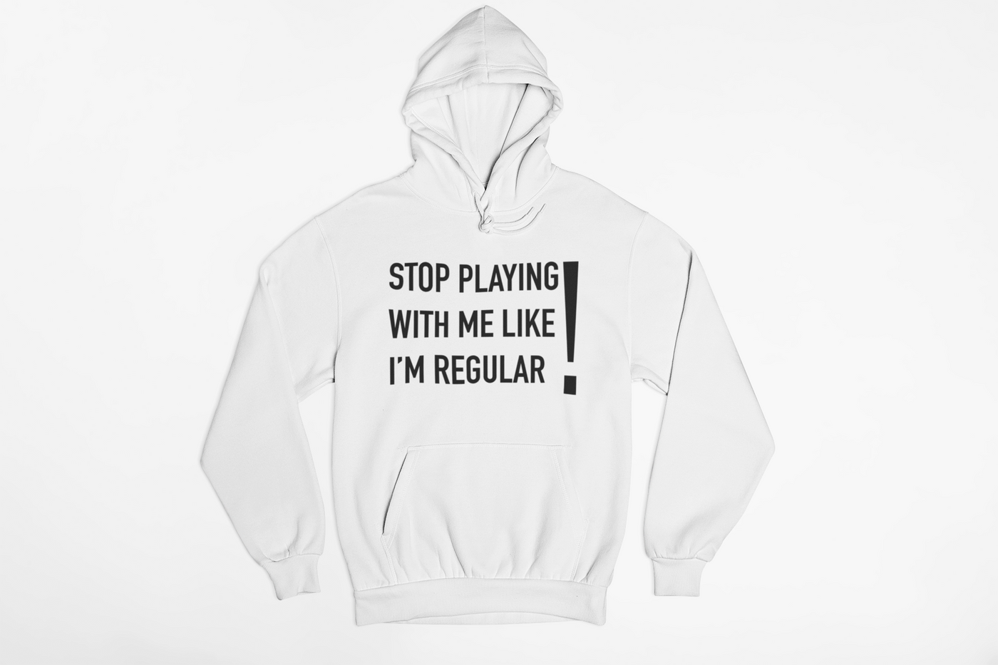 Stop Playing Hoodie